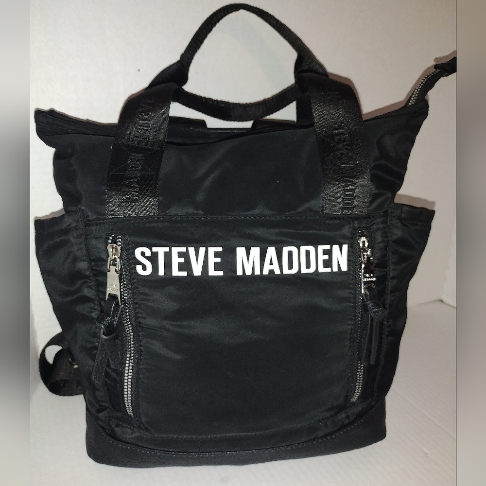 Steve Madden Black Backpack
